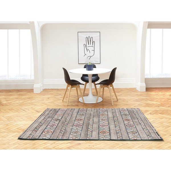 Tappeto grigio , 80 x 150 cm Balaki - Universal-image-1