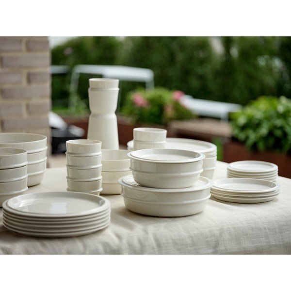 Ciotolina per zuppe e minestre color crema in porcellana 900 ml Eau – Zone-image-4