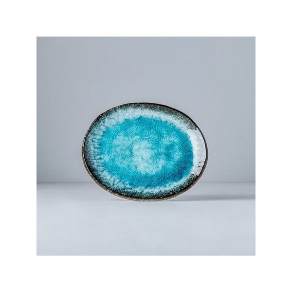 Piatto in ceramica blu, ø 18 cm Sky - MIJ-image-1