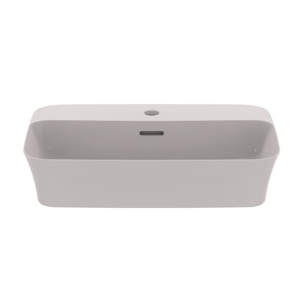 Lavabo in ceramica grigio chiaro 55x38 cm Ipalyss - Ideal Standard-image-3