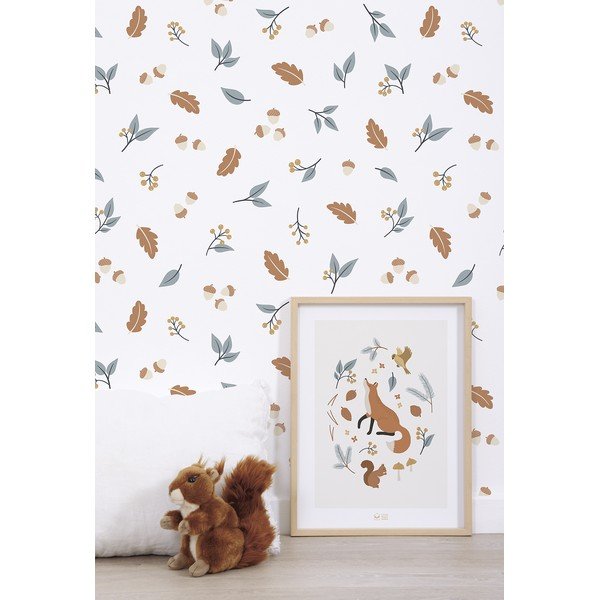 Carta da parati per bambini 10 m x 50 cm Autumnal Breeze - Lilipinso-image-2