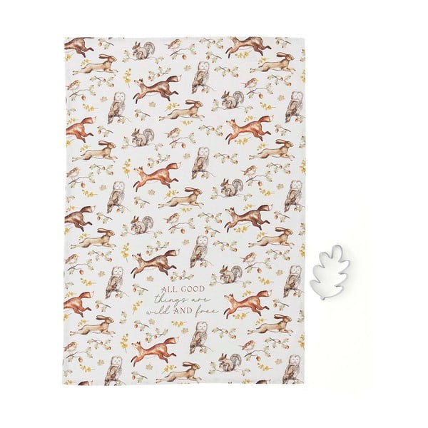 Set di strofinacci in cotone 2 pz 45x65 cm Forest Fable – Cooksmart ®-image-2