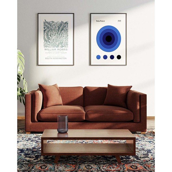 Divano color mattone 235 cm Pomo - Ame Yens-image-3