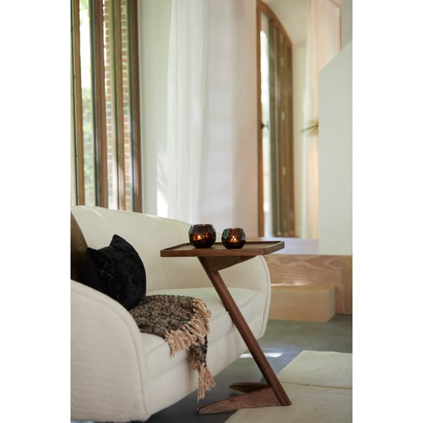 Tavolino in legno di mango 42x45 cm Qiano - Light & Living-image-1