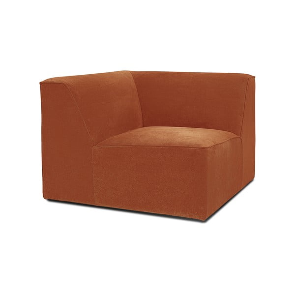 Compnente divano arancione in velluto a coste Sting - Scandic-image-2