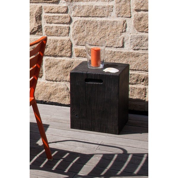Tavolo da giardino grigio, 35 x 35 cm Ecotop - Ezeis-image-3