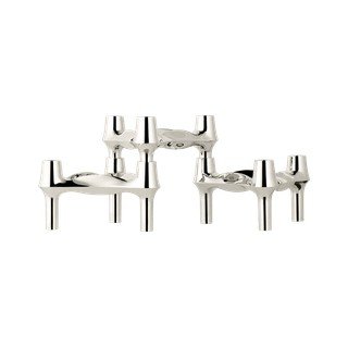 Portacandele in set in metallo 3 pz BMF – STOFF Nagel