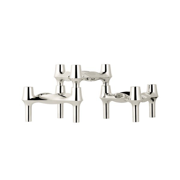 Portacandele in set in metallo 3 pz BMF – STOFF Nagel