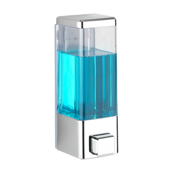 Dispenser di sapone in plastica a parete in argento 0,32 l Istres - Wenko