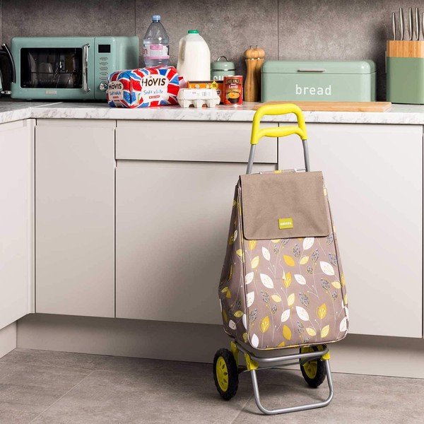 Carrello della spesa su ruote Lemongrass - Sabichi-image-1