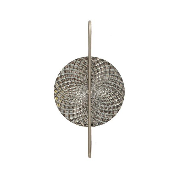 Lampada da parete argentata in metallo Silvery – Mauro Ferretti-image-4