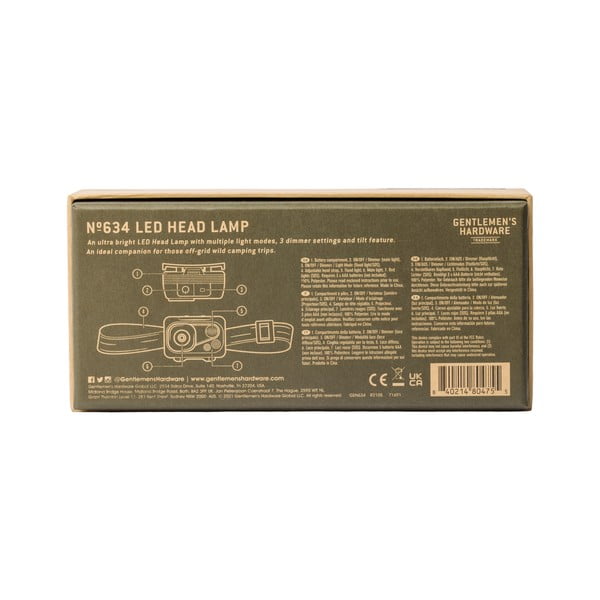 Lampada frontale - Gentlemen's Hardware-image-4