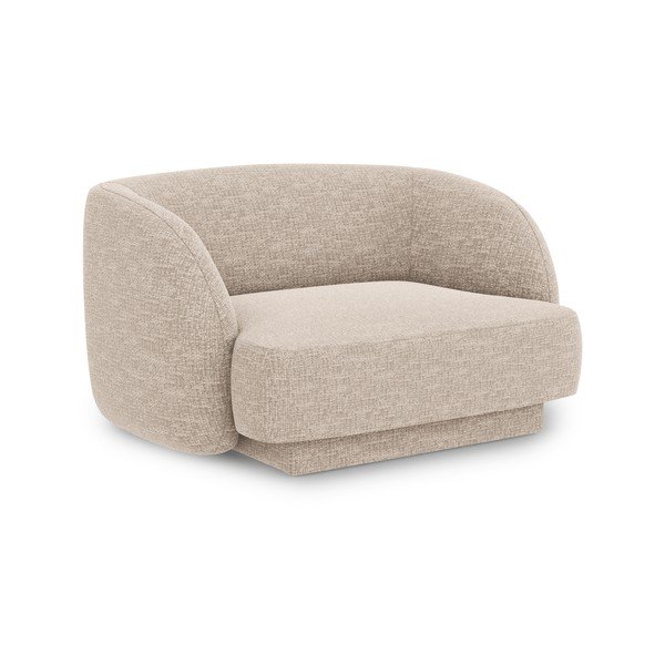 Poltrona beige Miley - Micadoni Home-image-3