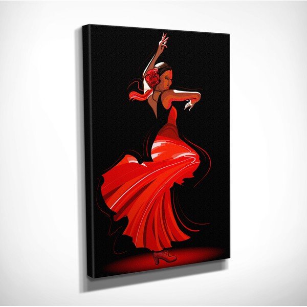 Pittura murale su tela Tango, 30 x 40 cm - Wallity-image-3