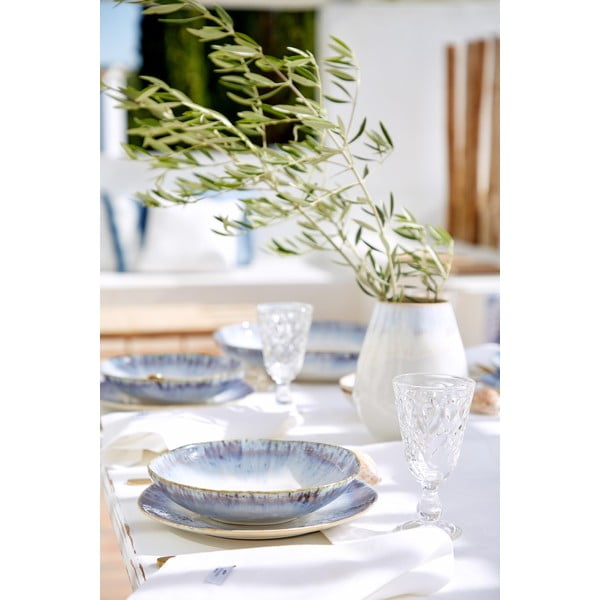 Piatto in gres blu , ⌀ 20 cm Brisa - Costa Nova-image-2