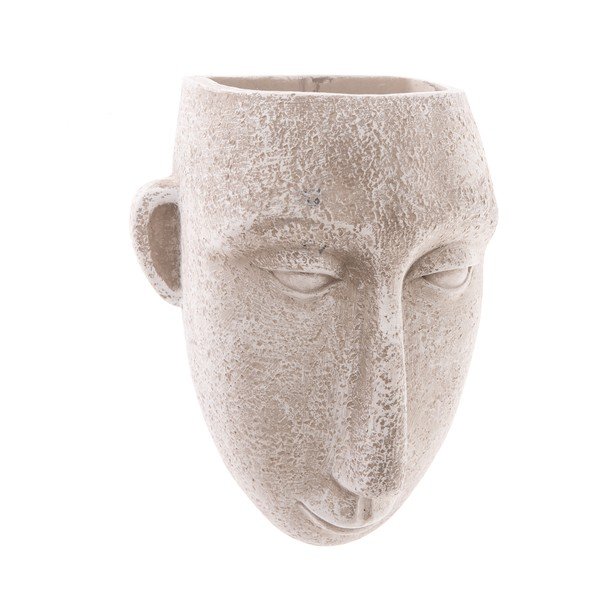 Fioriera da parete in cemento grigio Portrait, altezza 18,5 cm - Dakls