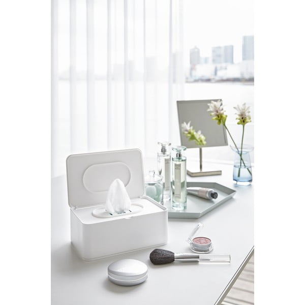 Scatola bianca per salviette umidificate Smart - YAMAZAKI-image-1