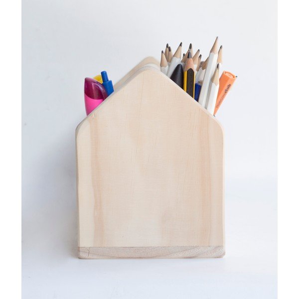 Organizzatore in legno di pino Natural - The Wild Hug-image-1
