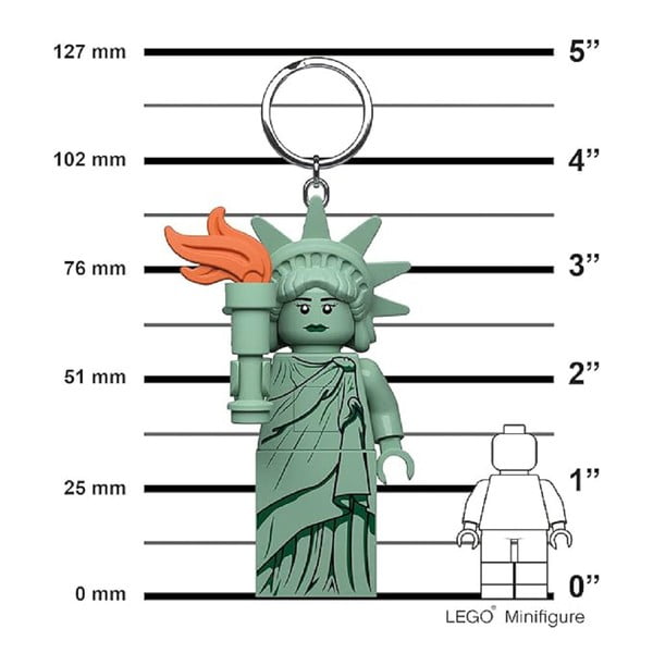 Portachiavi con torcia verde Statue of Liberty – LEGO®-image-3