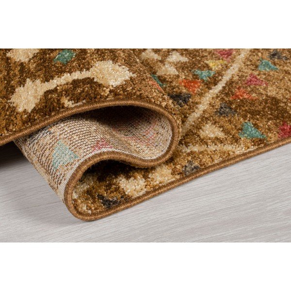 Tappeto marrone scuro , 160 x 230 cm Odine - Flair Rugs-image-3