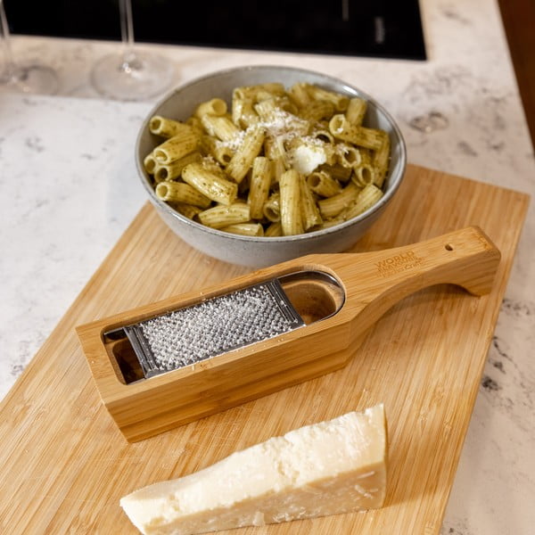 Grattugia per parmigiano in bambù Italia - Kitchen Craft-image-1