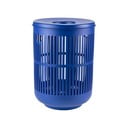 Cesto portabiancheria in plastica blu 60 l Ume - Zone