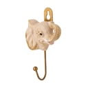 Gancio da parete in ceramica beige Nosa - Bloomingville Mini