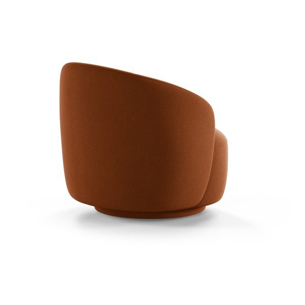 Poltrona color mattone girevole Letizia – Micadoni -image-2