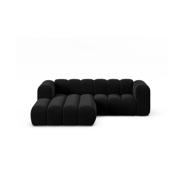 Divano angolare antracite ad angolo sinistro Lupine - Micadoni Home