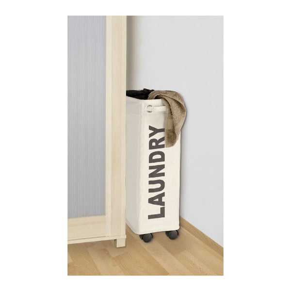 Cesto portabiancheria beige , 44,4 l Corno - Wenko-image-2
