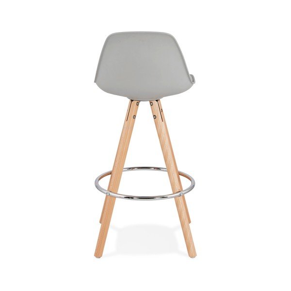 Sgabello da bar grigio, altezza seduta 64 cm Anau - Kokoon-image-3