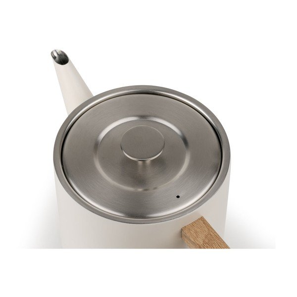 Teiera avorio in acciaio inox con filtro 1,1 l Duet Narvik – Bredemeijer-image-3