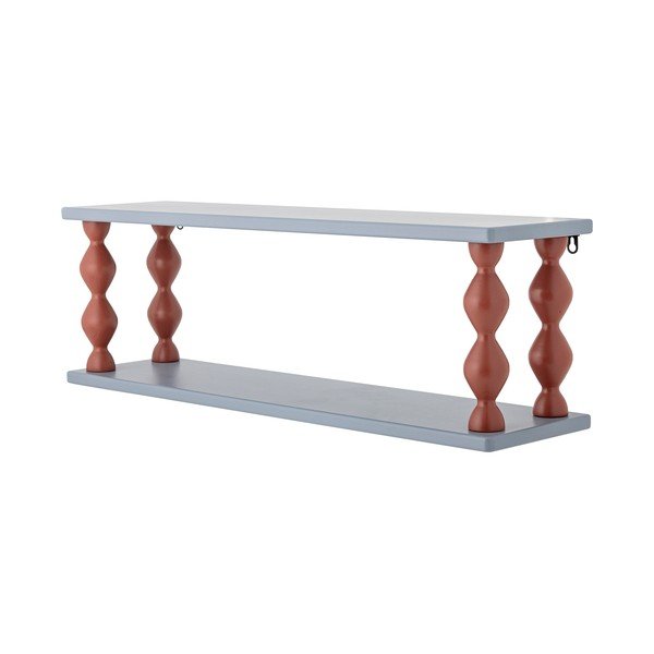 Mensola per bambini blu con ripiani multipli 80 cm Bibiola – Bloomingville Mini-image-3