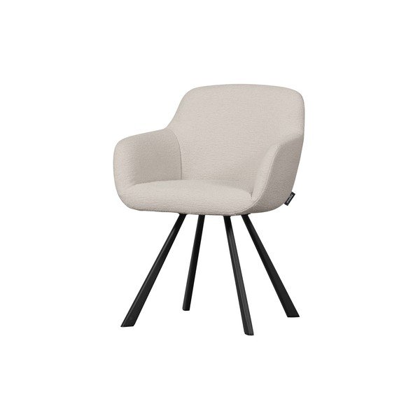 Sedia da pranzo crema Juno - WOOOD-image-2