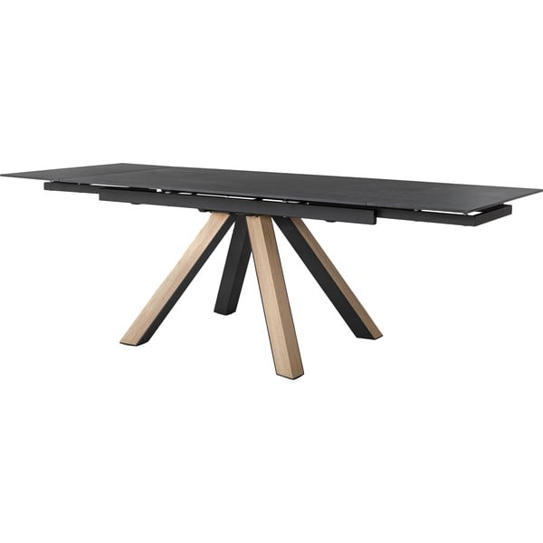 Tavolo da pranzo pieghevole in ceramica 90x160 cm Azur - Marckeric-image-4