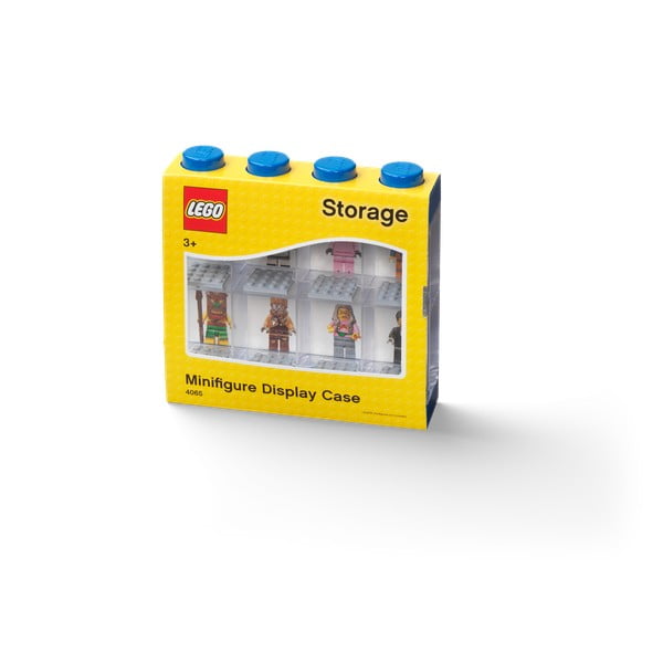 Scatola blu da collezione per 8 minifigure - LEGO®-image-1