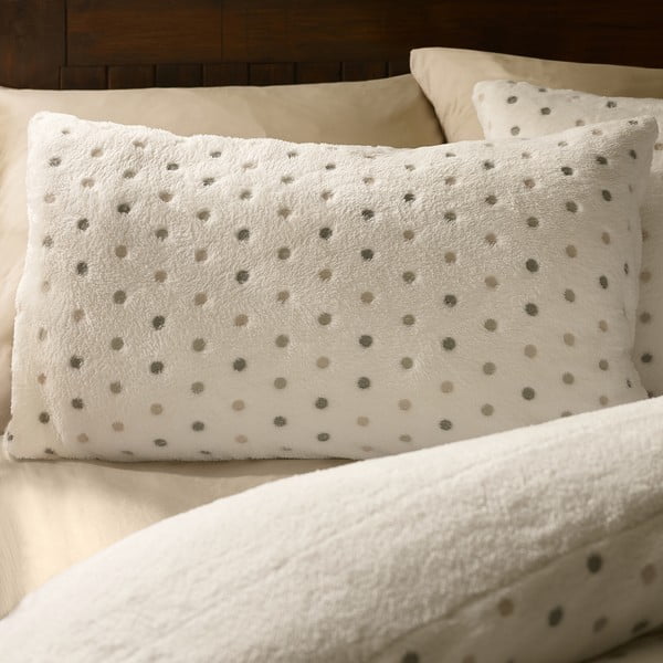 Set copripiumino e federa color crema in micropile per letto singolo 135x200 cm Cosy Spot – Catherine Lansfield-image-2