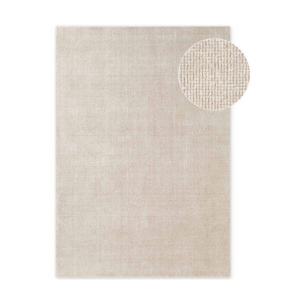 Tappeto color crema in lana tessuto a mano 160x230 cm Greenwich – Ted Baker