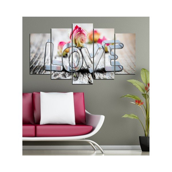 Quadro multiplo Margo, 102 x 60 cm - Insigne-image-1