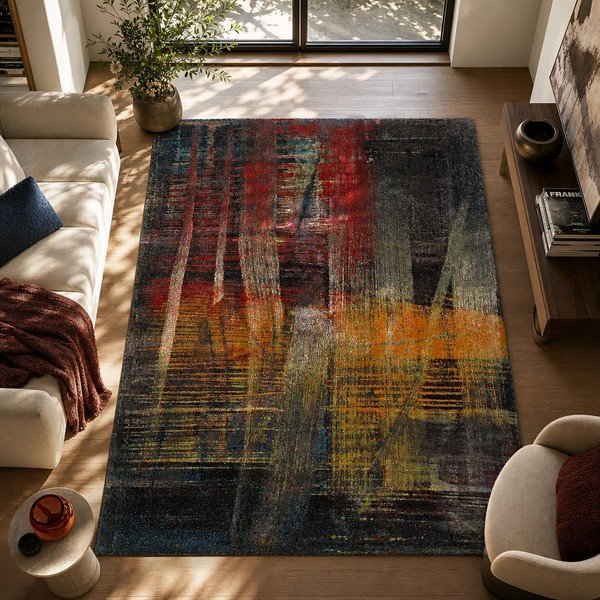 Tappeto , 120 x 170 cm Bianca Abstract - Universal-image-4