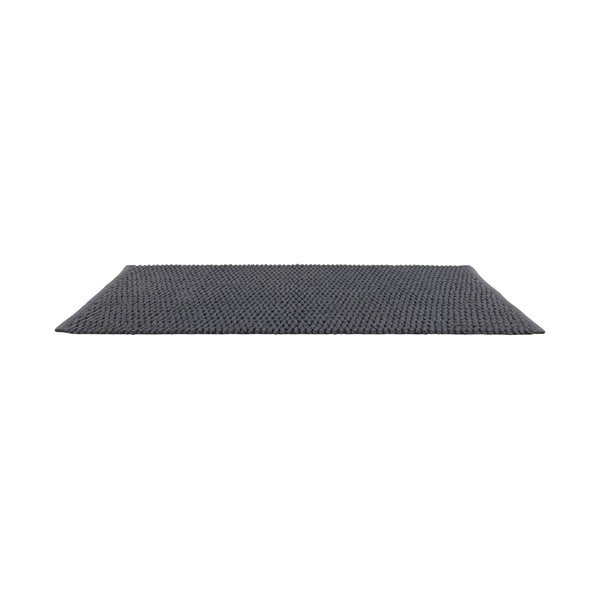 Tappeto da bagno in cotone grigio scuro, 50 x 80 cm Mona - Wenko-image-1