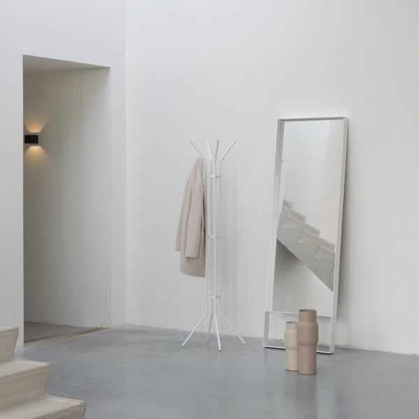 Appendiabiti bianco in metallo ø 40x170 cm Jessy – Spinder Design-image-1