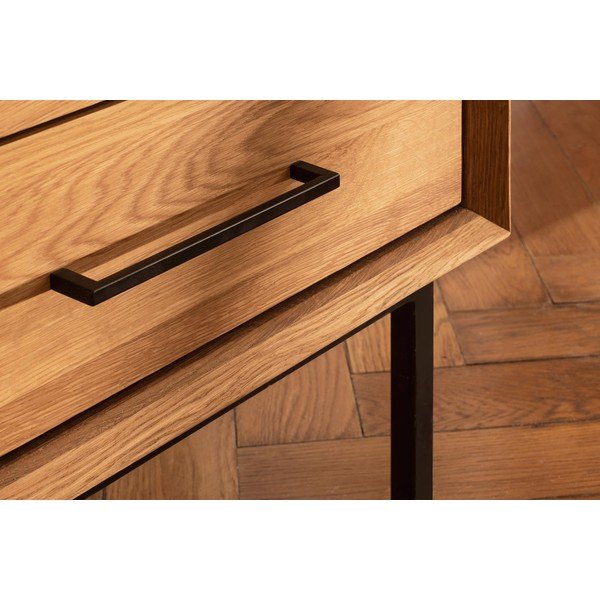 Mobile in legno di quercia di colore naturale 97x125 cm Abies - The Beds-image-4