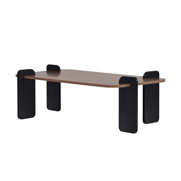 Tavolino da salotto marrone 60x120 cm Renard – Nordure