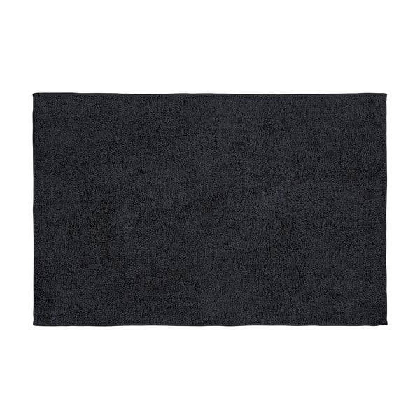 Tappeto da bagno in cotone nero, 50 x 80 cm Ono - Wenko