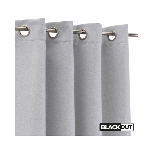 Tenda grigio chiaro 135x260 cm Quality – Casa Selección-image-2