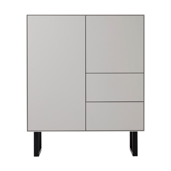 Cassettiera alta grigio chiaro 91x111 cm Edge by Hammel - Hammel Furniture