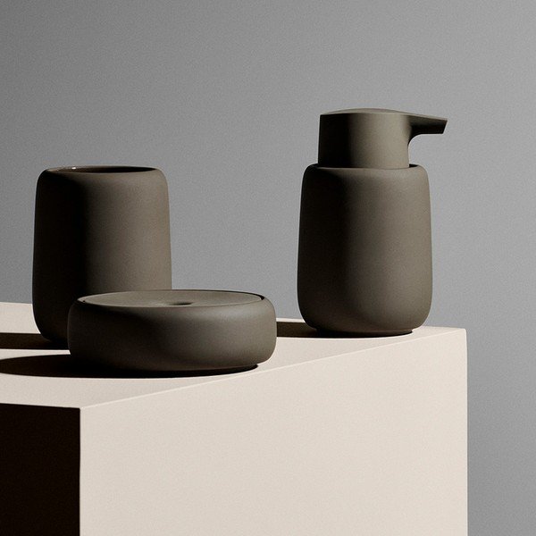 Distributore di sapone marrone, 250 ml Sono - Blomus-image-1