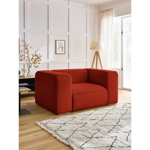 Poltrona color mattone Zephyr – Bobochic Paris-image-1