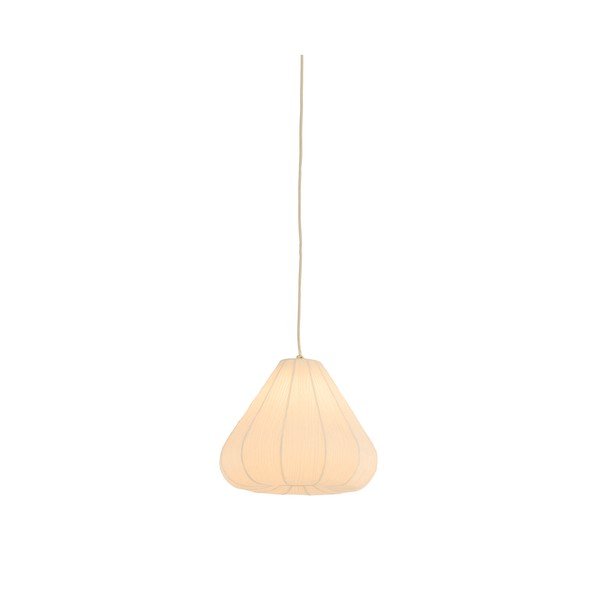 Lampadario color crema con paralume in carta ø 10 cm Sarella – Light & Living-image-2